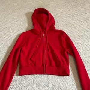 Brandy Melville crystal hoodie